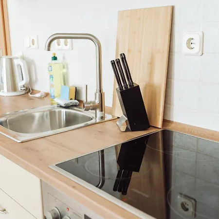 Apartment Zentrum, 2r, Eigene Terrasse, Wifi, 4p, Modern, Ruhig Chemnitz